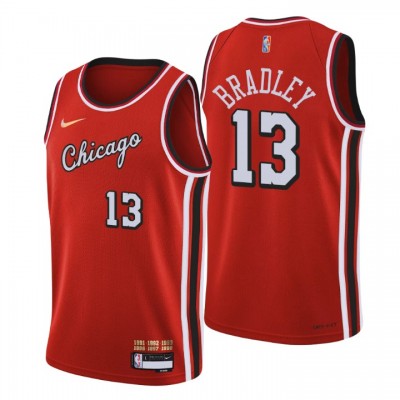 Chicago Bulls #13 Tony Bradley Men's Nike Red 202122 Swingman NBA Jersey - City Edition Men's